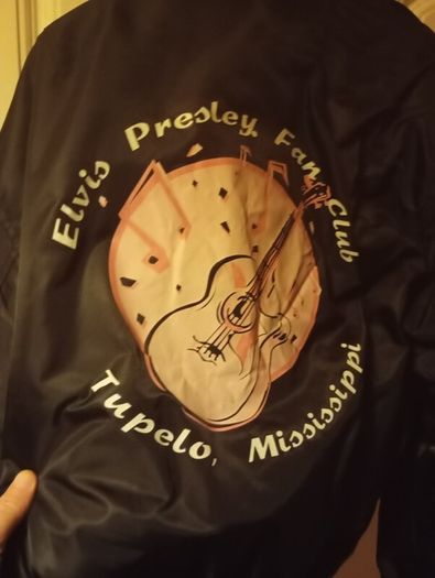 Elvis Presley fan club jacket xl