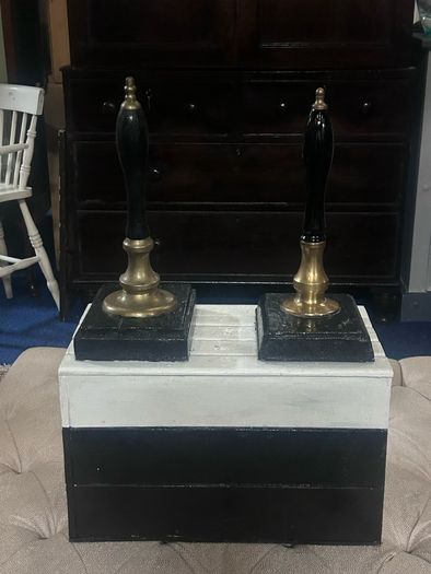 vintage beer taps