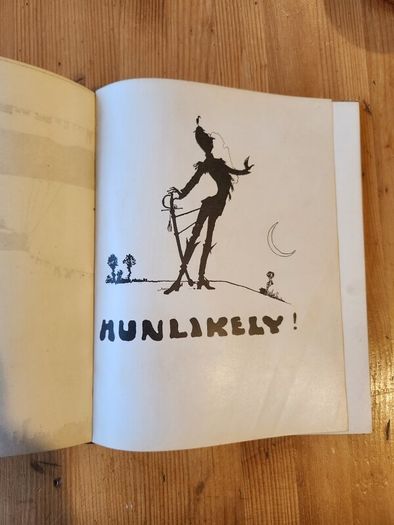 Hunlikely. By W. Heath Robinson. Rare First Edition NOVEMBER1916 Reprint Hardback In Good Condition.
