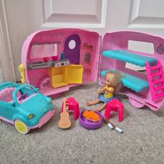 Barbie Chelsea camper set