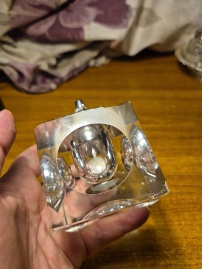 Vintage Magnifying Lighter by Antonio Imperatore, Italian, circa 1970, space age