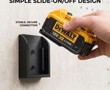 DeWalt Battery Holder Compact Wall Mount DeWalt 20V/18V XR