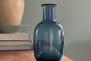 ikea blue vase