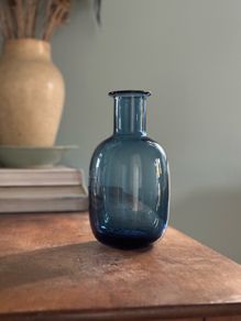 ikea blue vase