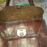 Antique Leather Satchel Genuine Cow Leather  Bag,. Postage Available or Collection Image 5
