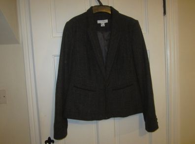 Tweed look blazer size 10