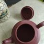 Purple Clay Teapot Cui Guoyun Signed Old Chinese Handmade Yixing Zisha Small Teapot . Image 9
