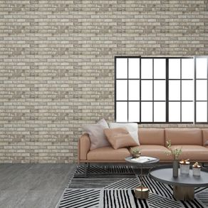 3D Wall Panels with Sand Brick Design 11 pcs EPS