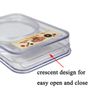 0546 10Pcs Universal 46mm Coin Holder Capsule Organizer Box Display Slab with Foam Image 5