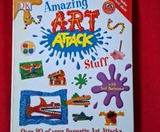 "Art Attack" Spiral Bound Book