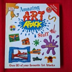 "Art Attack" Spiral Bound Book