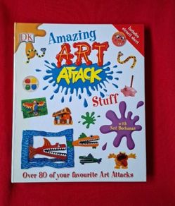 "Art Attack" Spiral Bound Book