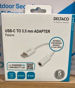 USB-C to 3.5 mm Jack Adapter