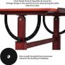Wood Drafting Table,Artist Drawing table with Height Adjustable & Tilting Large Surface Tabletop,Studio Painting table,Art Craft desk for Writing,Reading,Working Desk,Walnut Colour (FREE POSTAGE) Image 2