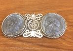 Sterling Silver RANA Brooch