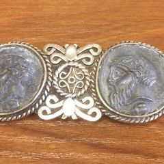 Sterling Silver RANA Brooch