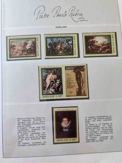 Paul Rubens 55 Pages Stamps Album World Collection