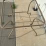 Garden metal table frame Image 2
