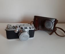 Leica IIIf Red Dial Rangefinder Camera