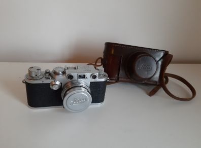 Leica IIIf Red Dial Rangefinder Camera