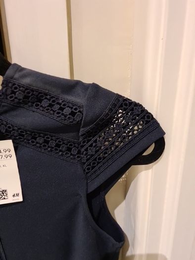 Navy XS H&M dress BNWT