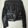 New Miss Selfridge Leather Biker Jacket Image 4