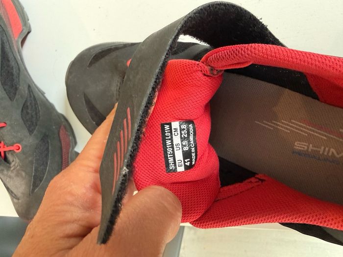 cycling shoes