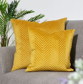 New Triangle Stitch Cushion cover- Tawny Olive 58x58