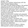 Gelert Double Sleeping Bag BRAND New 30euro Image 6