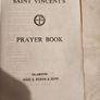 Saint Vincents Prayer Book. Small Imitation Leather 1980 . In Good Condition.  See Photos For Same Image 4