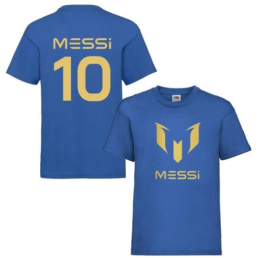 Lionel Messi Inspired Soccer T shirt footy merch Messi Merch Messi TEEs Boys Girls Gift Top Tee 3-13yrs Number 10 #10