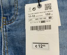 New Zara girls denim shorts