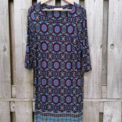 George dress UK18 viscose