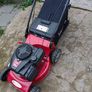 Almost new self drive lawnmower with Honda engine Loncin, which starts half pull. Image 3
