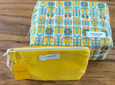 L'Occitane Cosmetic Bag x2