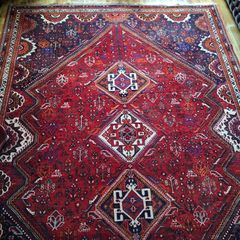 very large perasion rug