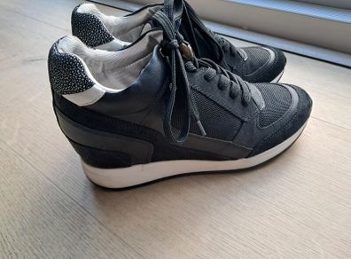 Geox Respira wedge trainers