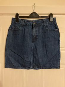 Denim Mini Skirt