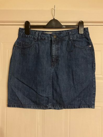 Denim Mini Skirt