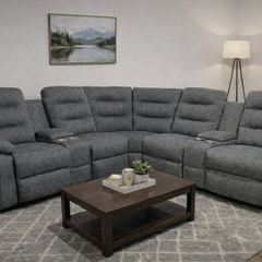 New Apollo Corner Fabric Recliner Sofa