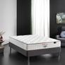 4'6 ft Grey Bedframe, Back Care Mattress & Ikea Coffee Table - FOR SALE Image 3
