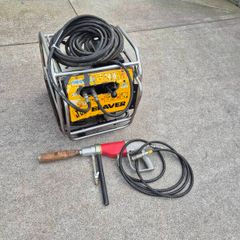 JCB beaver hydraulic power pack with core drill