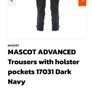 Mascot advanced stretch work trousers Image 5