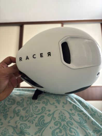 Racing Aero Helmet (L - Size), used very few times