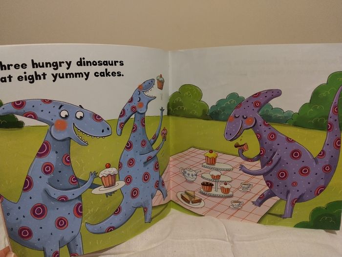 One Little Dinosaur Story Book