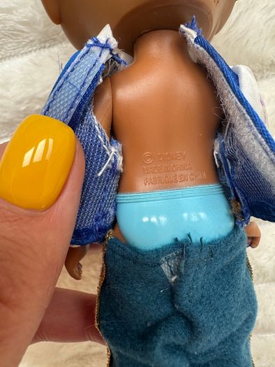 Beast about 6.5" Figure from Beauty and the Beast Disney Used Painted hands Please look at the pictures