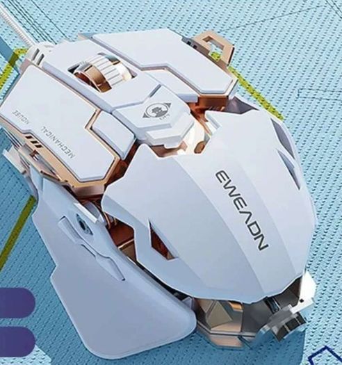 Wired Gaming mouse White