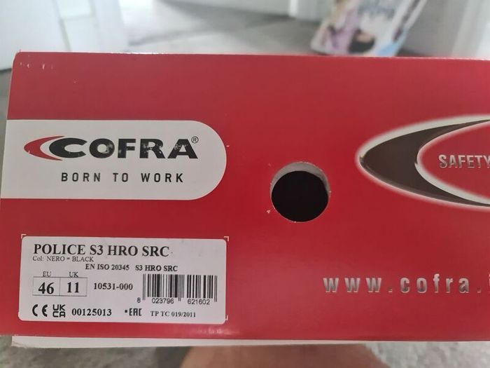 Cofra S3 Police Safety Boots