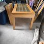 glass top coffee table Image 4