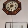 19th-century antique wall clock Image 10